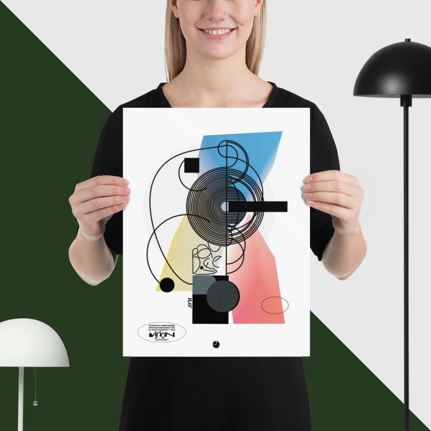 031 VISION - ByJAMESHARRIS - Baulife - Bauhaus - Print