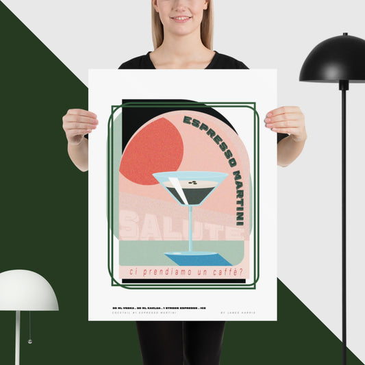 ESPRESSO MARTINI - COCKTAIL #1 - ByJAMESHARRIS - Print